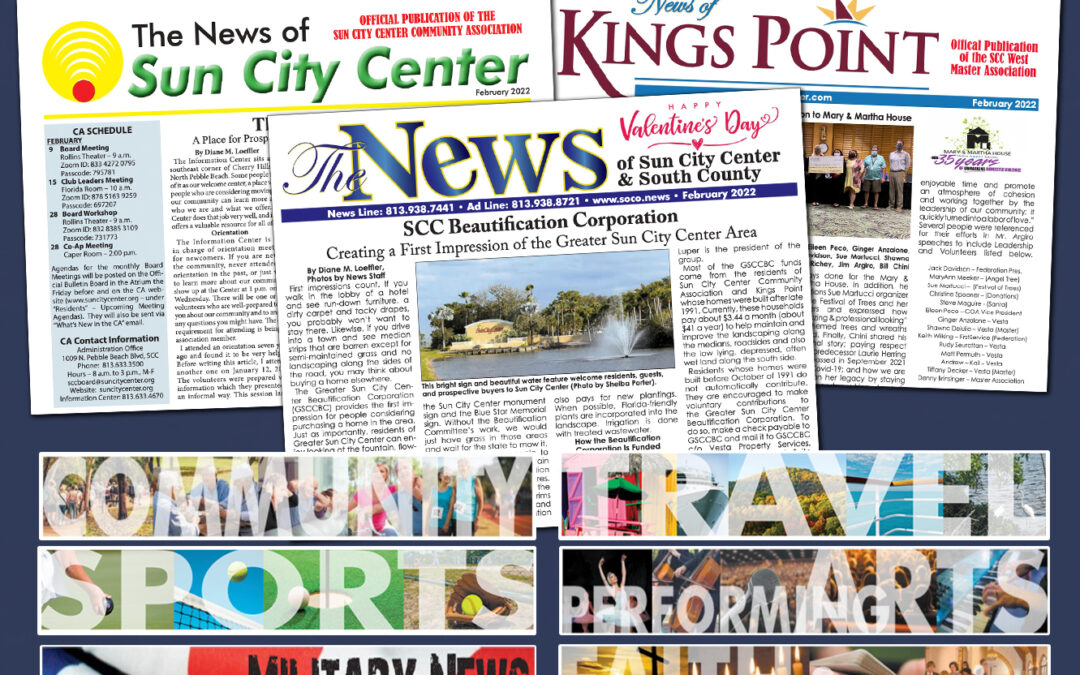 February 2022 News of SCC & South County
